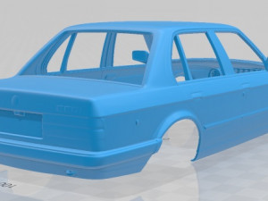 series 3 e30 sedan 1990 printable body car 3D Принт Модель