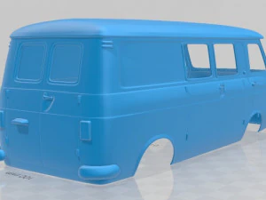 fiat 238 bus 1968 printable body van 3D Print Model