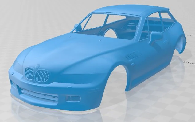 z3 coupe e368 1999 printable body car 3D Print Model .c4d .max .obj .3ds .fbx .stl .blend