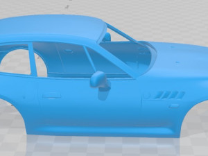 z3 coupe e368 1999 printable body car 3D Baskı Modeli