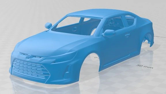 scion tc 2014 printable body car 3D Print Model .c4d .max .obj .3ds .fbx .stl .blend 