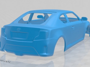 scion tc 2014 printable body car 3D Baskı Modeli