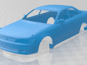 toyota mark ii x90 1992 printable body car 3D Print Model