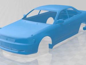 toyota mark ii x90 1992 printable body car 3D Print Model
