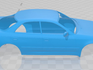 toyota mark ii x90 1992 printable body car 3D Print Model