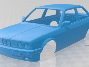 series 3 coupe e30 1990 printable body car 3D Print Model