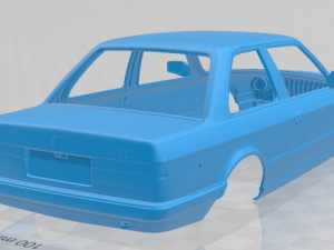 series 3 coupe e30 1990 printable body car Modelo de Impressão 3D