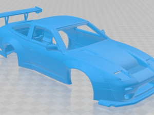 nissan 380sx printable body car 3Dプリントモデル
