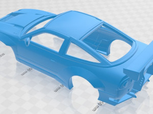 nissan 380sx printable body car 3Dプリントモデル