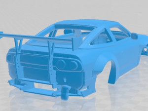 nissan 380sx printable body car 3Dプリントモデル