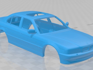 series 7 1998 printable body car Modello di stampa 3D