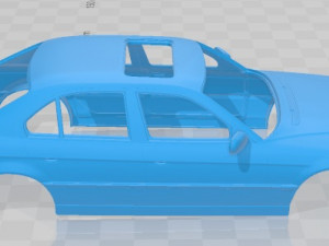 series 7 1998 printable body car Modello di stampa 3D