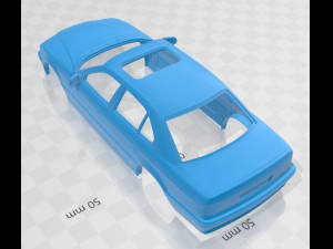 series 7 1998 printable body car Modello di stampa 3D