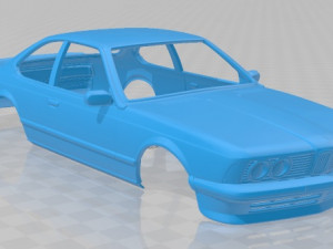 series 6 e24 1978 printable body car Modèles 3D en vedette