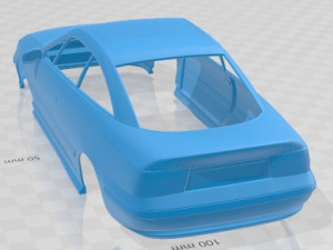 Opel calibra 1990 printable body car 3D Print Model