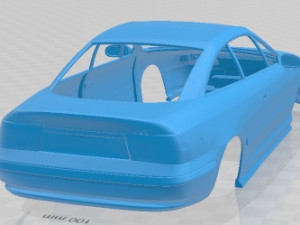 Opel calibra 1990 printable body car 3D Print Model