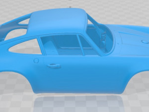porsche 911 classic printable body car 3D 打印模型