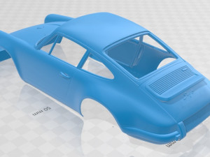 porsche 911 classic printable body car 3D 打印模型