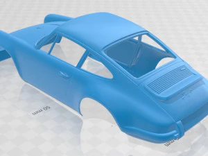 porsche 911 classic printable body car 3D Print Model