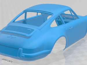 porsche 911 classic printable body car 3D 打印模型