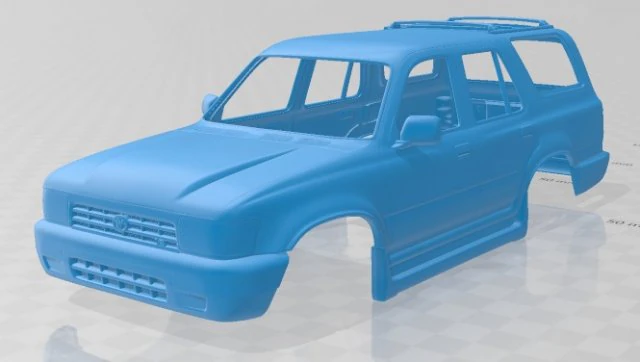 toyota 4runner 1992 printable body car 3D Print Model .c4d .max .obj .3ds .fbx .stl .blend 