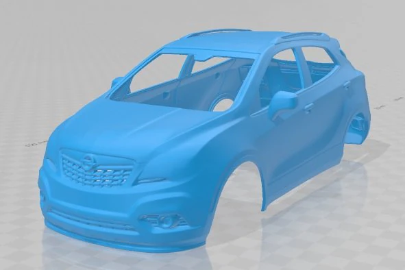 opel mokka 2013 printable body car 3D Print Model .c4d .max .obj .3ds .fbx .stl .blend 