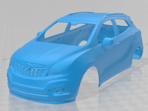 Opel Mokka 2013 распечатанный кузов автомобиля 3D Принт Модель