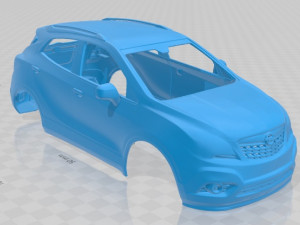 opel mokka 2013 printable body car 3D Print Model