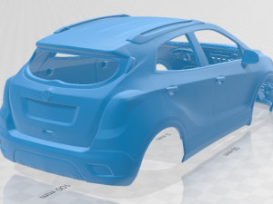 opel mokka 2013 printable body car 3D Print Model