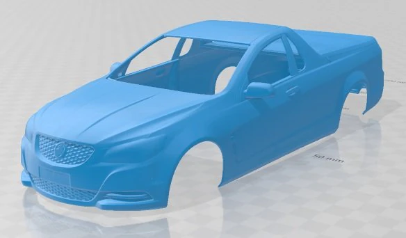 holden commodore evoke ute 2013 printable body car 3D Print Model .c4d .max .obj .3ds .fbx .stl .blend 