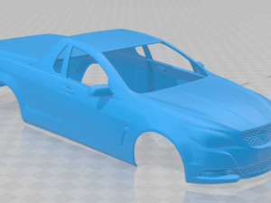 holden commodore evoke ute 2013 printable body car 3D 打印模型