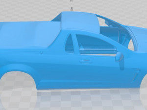 holden commodore evoke ute 2013 printable body car 3D 打印模型