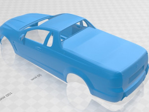 holden commodore evoke ute 2013 printable body car 3D 打印模型