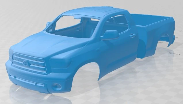 toyota tundra regular cab 2011 printable body car 3D Print Model .c4d .max .obj .3ds .fbx .stl .blend