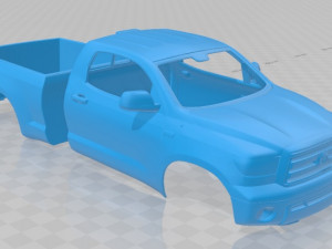 toyota tundra regular cab 2011 printable body car 3D प्रिंट मॉडल