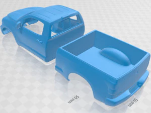 toyota tundra regular cab 2011 printable body car 3D Print Model