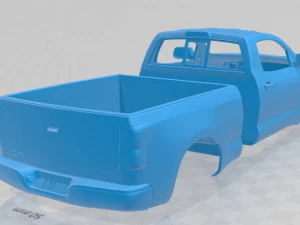 toyota tundra regular cab 2011 printable body car 3D Print Model
