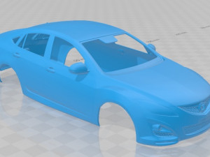 mazda 6 sedan 2011 printable body car 3D 프린트 모델