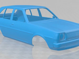 mazda 323 familia 1978 printable body car 3D Print Model