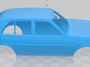 mazda 323 familia 1978 printable body car 3D प्रिंट मॉडल