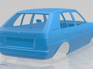 mazda 323 familia 1978 printable body car 3D प्रिंट मॉडल