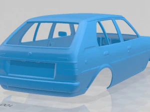 mazda 323 familia 1978 printable body car 3D Print Model