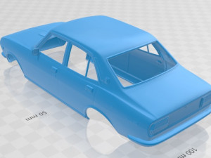 mazda capella 616 sedan 1974 printable body car 3D Baskı Modeli