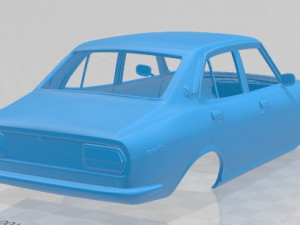 mazda capella 616 sedan 1974 printable body car 3D Baskı Modeli