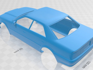 toyota chaser 1998 printable body car 3Dプリントモデル