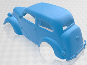anglia e494a 2 door saloon 1949 printable body car 3D Print Model