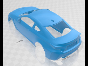 lexus rc f 2015 printable body car 3Dプリントモデル