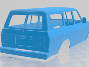 toyota land cruiser j60 us 1987 printable body car Modelo de Impressão 3D