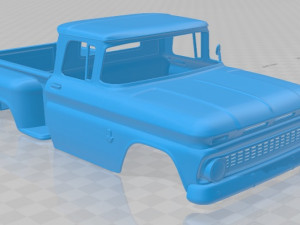 c10 k10 1963 printable body car 3D Print Model