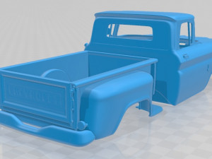 c10 k10 1963 printable body car 3D Print Model